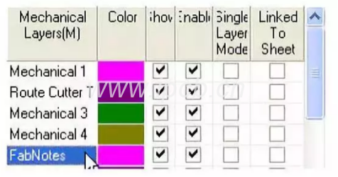 把Mechanical2改名为Route Culter Tool Layer