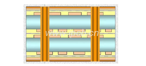 pcb电路板钻孔图