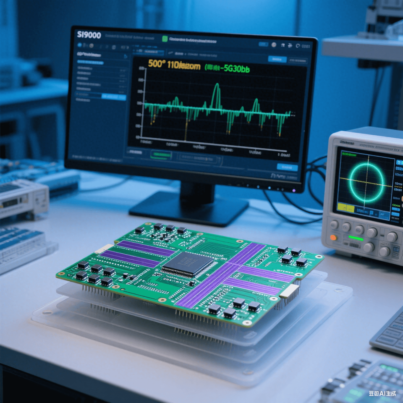 高速PCB正交布线设计与信号完整性仿真分析