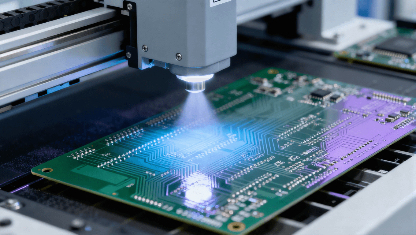 PCB超薄OSP膜场景，0.1-0.2μm低VOC膜适配0.05mm线宽超密PCB