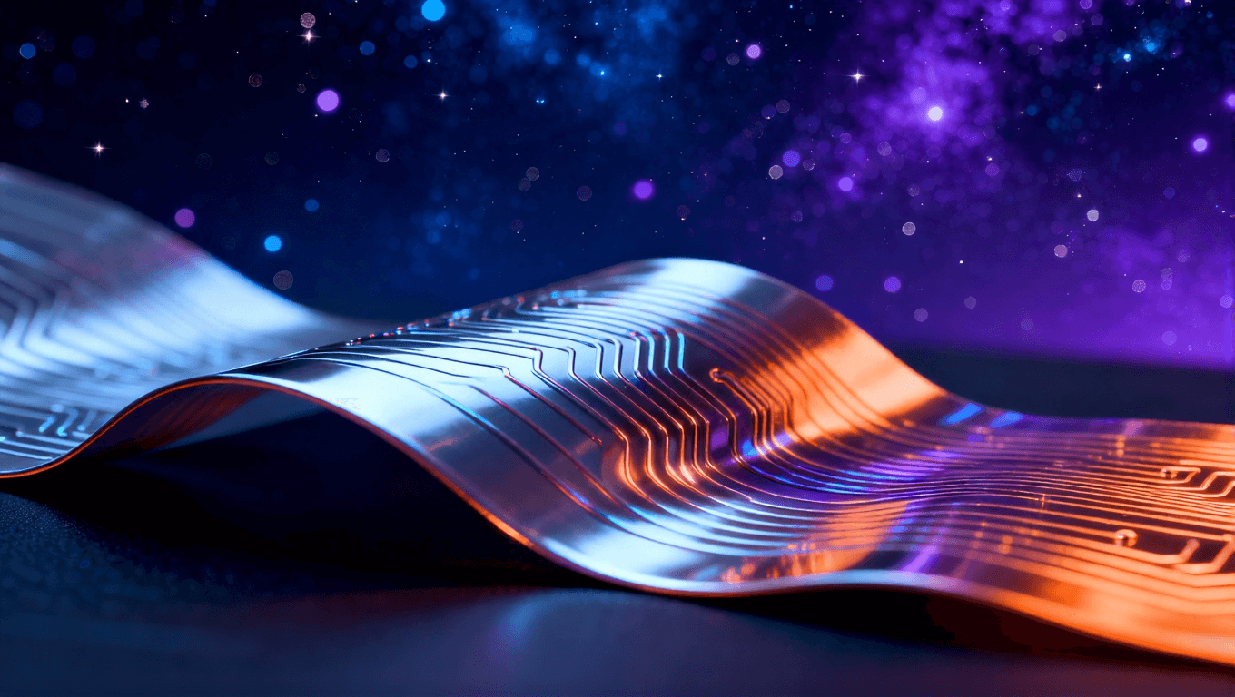 未来智能自适应超弹性材料概念视觉,展示其环境响应与性能调节能力 未来智能自适应超弹性材料概念视觉,展示其环境响应与性能调节能力