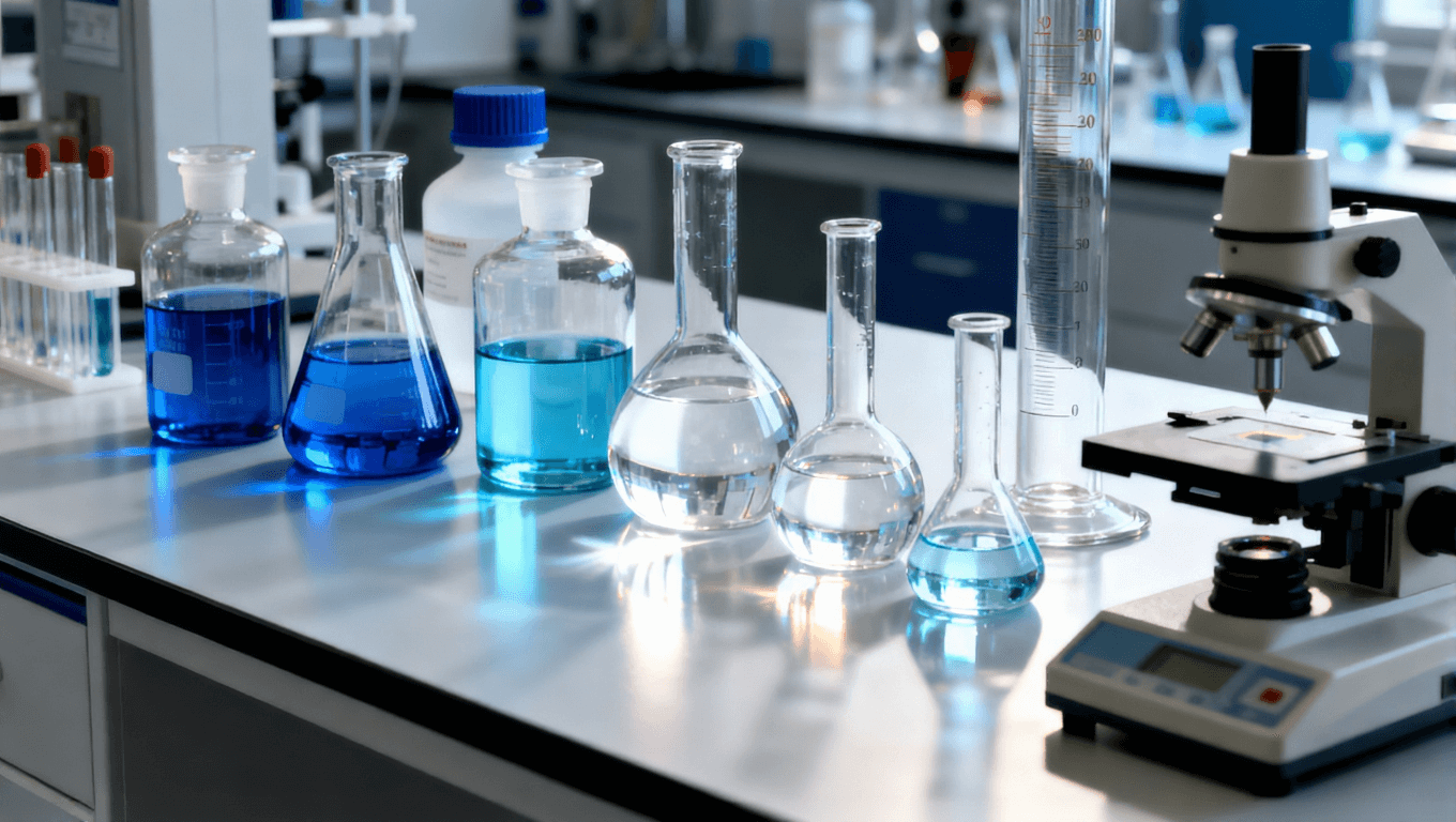 沉铜溶液配方正交试验与化学组分优化实验室研究场景