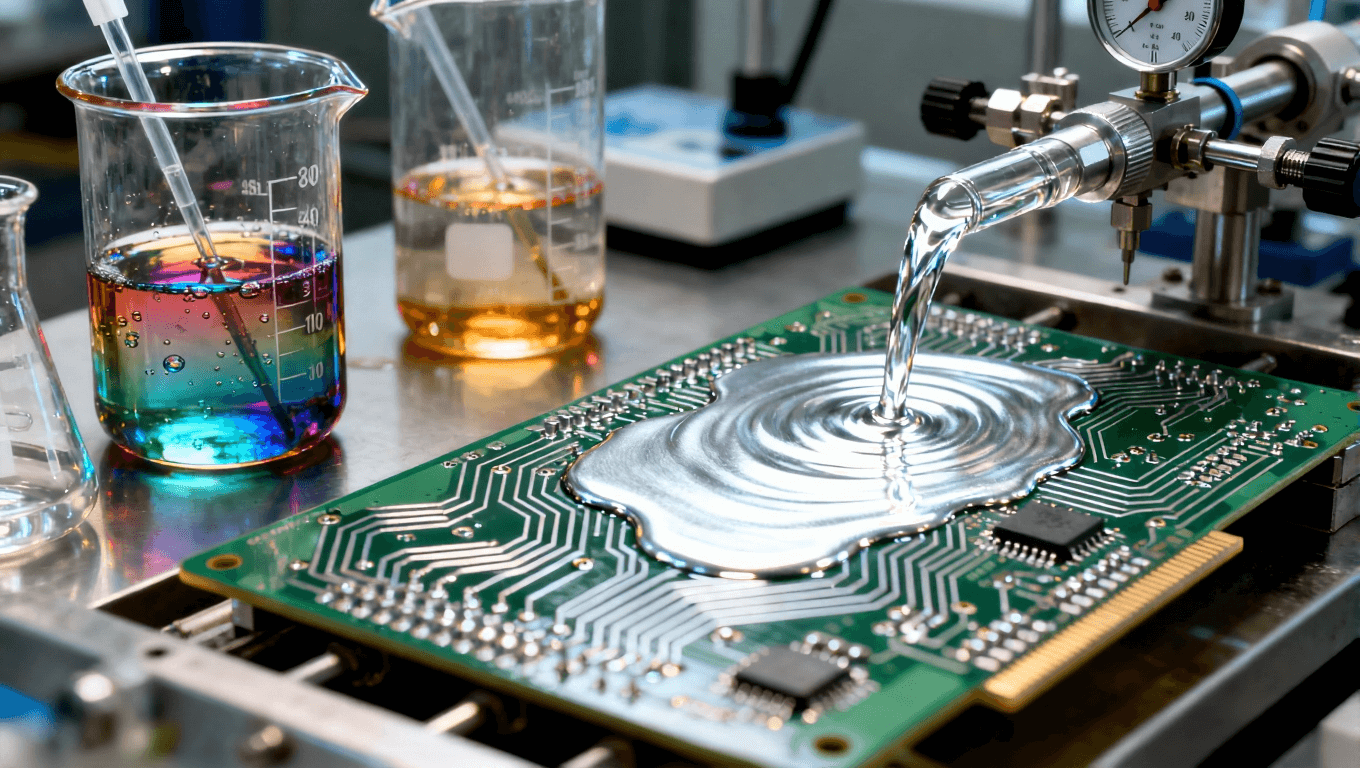 镀液成分与溶液稳定性，影响电路板镀镍金效果的关键