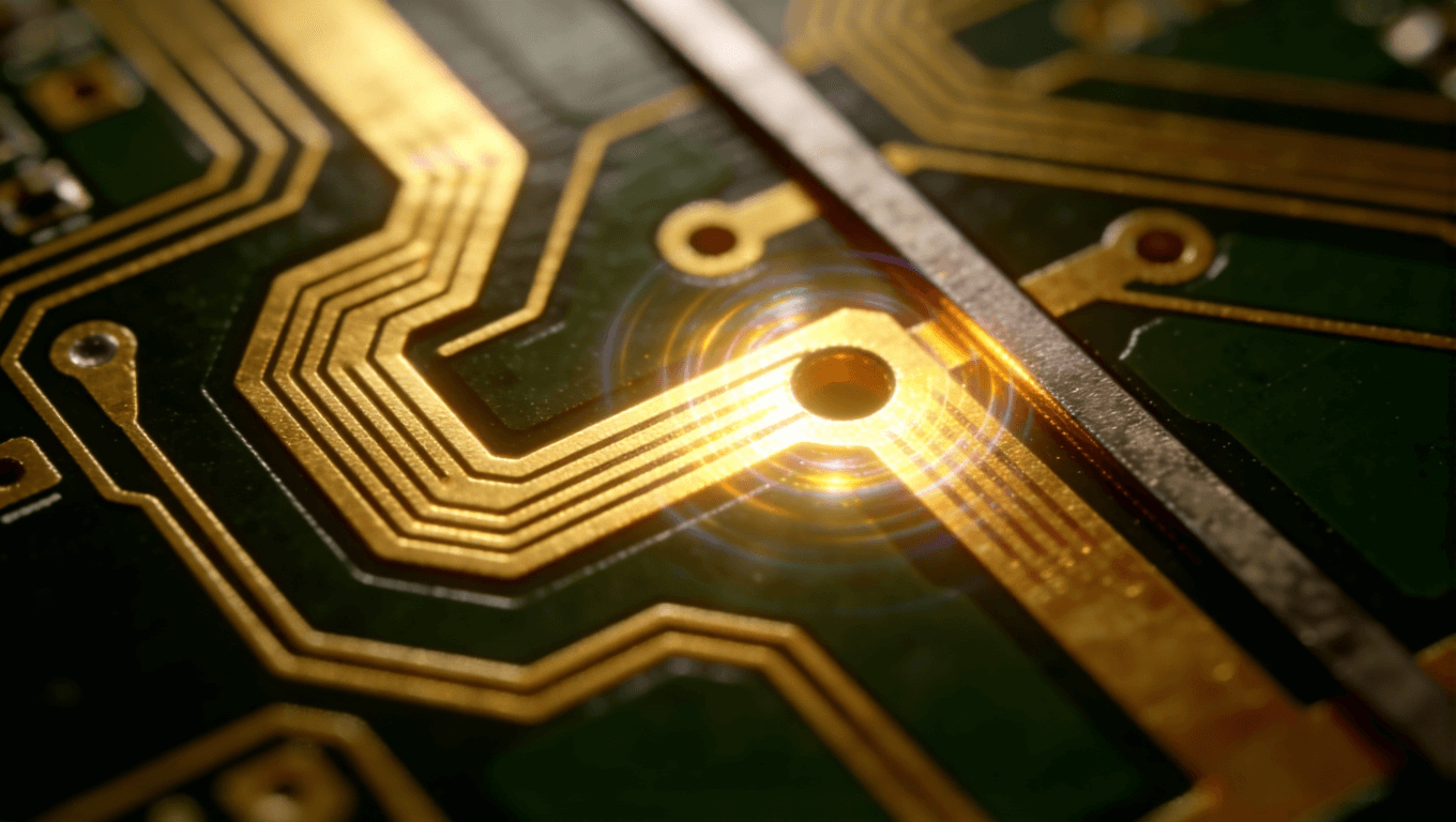 高频PCB微带线走线设计中的阻抗不连续与串扰现象视觉表现 高频PCB微带线走线设计中的阻抗不连续与串扰现象视觉表现