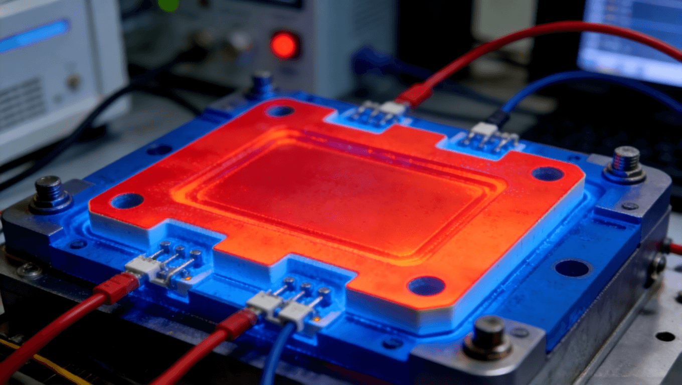 新能源汽车功率模块热成像测试中的陶瓷基板