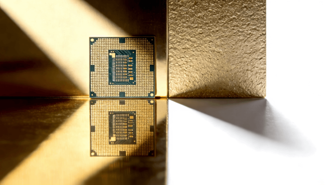 沉金与喷锡工艺表面平整度对比视觉图