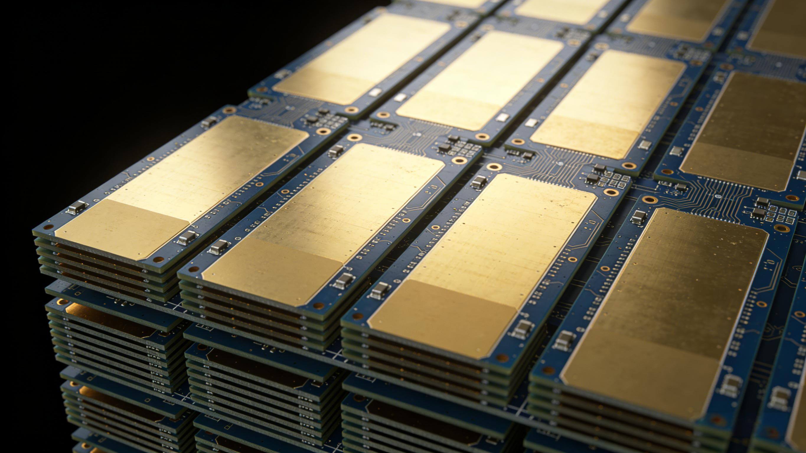 六层PCB叠层结构，相邻电源层与地平面优化回流路径