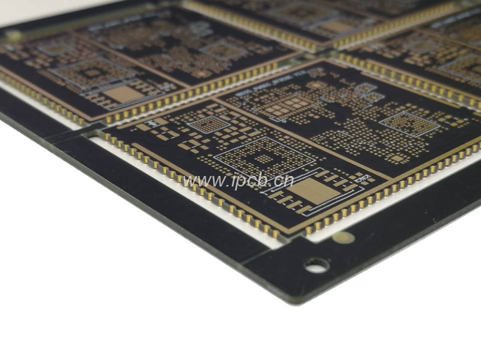 6层二阶HDI半孔板