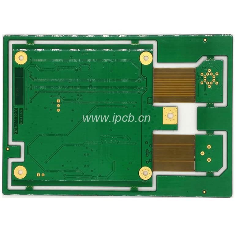 RF树脂塞孔软硬结合板 RF树脂塞孔软硬结合板